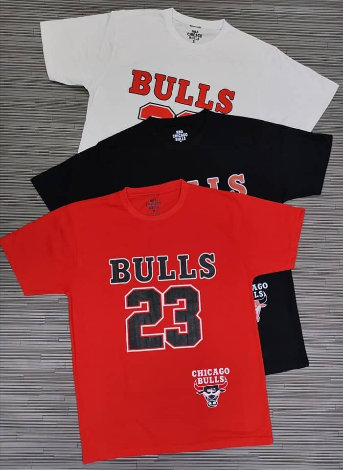 Bulls Tshirts - Mix & Match Any 3 for 80 AED