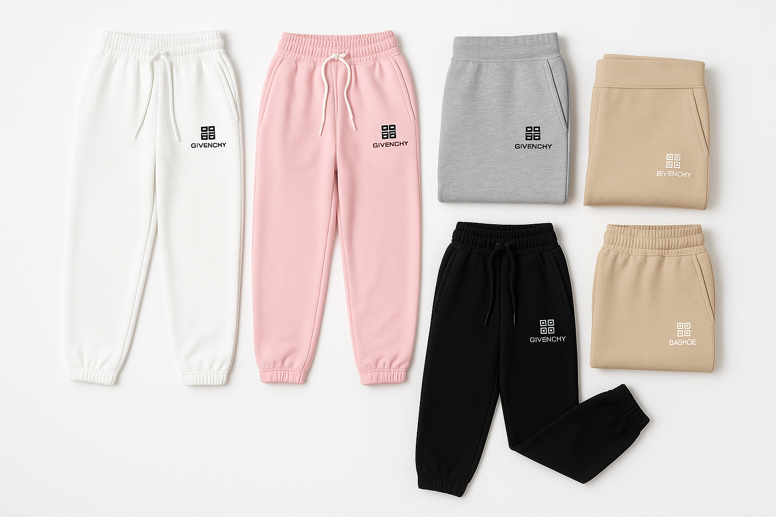 Professional joggers product photography